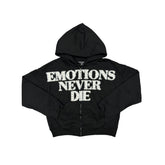 Emotions Never Die Full‑Zip Hoodie
