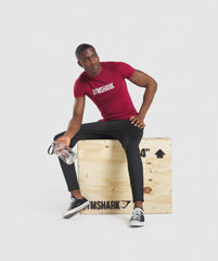 Gymshark Apollo T-Shirt - Burgundy