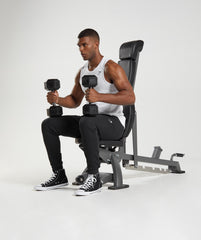 Gymshark React Tank - White