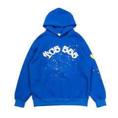 Sp5der TC5 555 Blue Pullover Hoodie