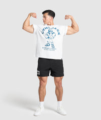 Gymshark Spartan T-Shirt - White