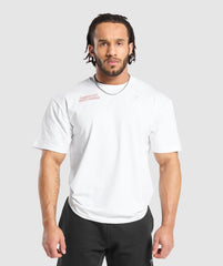 Gymshark Training Dept. UK T-Shirt - White