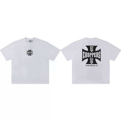 West Coast Choppers Classic Iron Cross Tee - White
