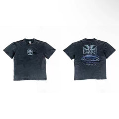 West Coast Choppers Classic Car Tee - Vintage Black