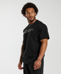 Gymshark Pump Cover T-Shirt - Black