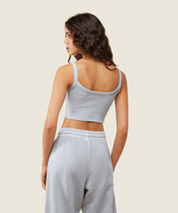 Gymshark everywear Ribbed Tank - Ice Grey