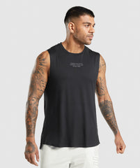 Gymshark //Steve Cook Tank - Black