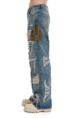 SIDE PATCH RELAXATION DENIM