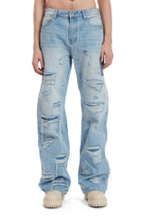 SIDE PATCH RELAXATION DENIM