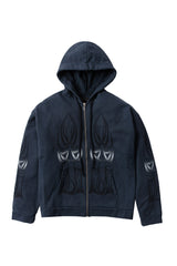 WINGED ZIP UP