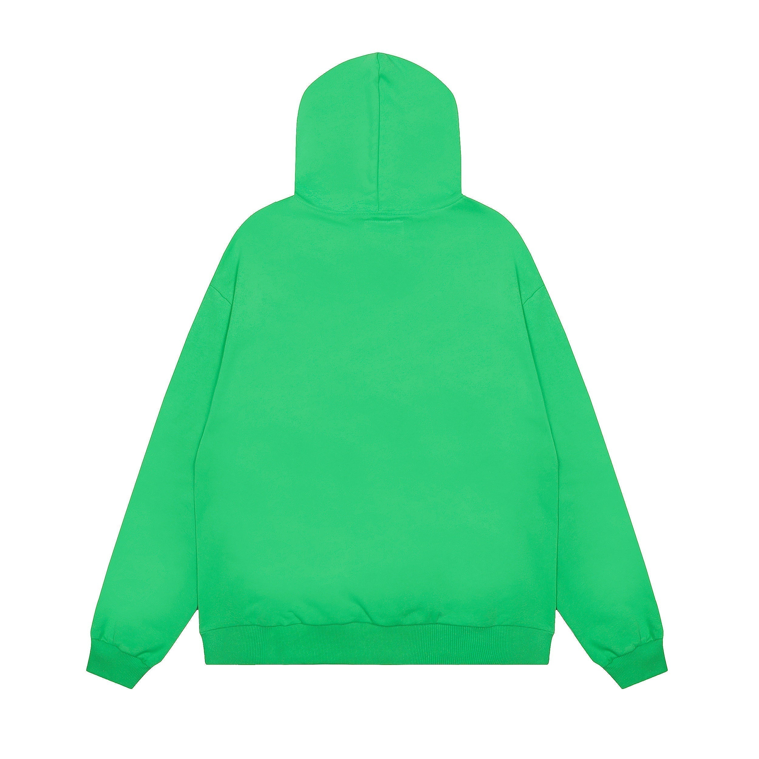 Sp5der Classic Spider‑Web Green Pullover Hoodie