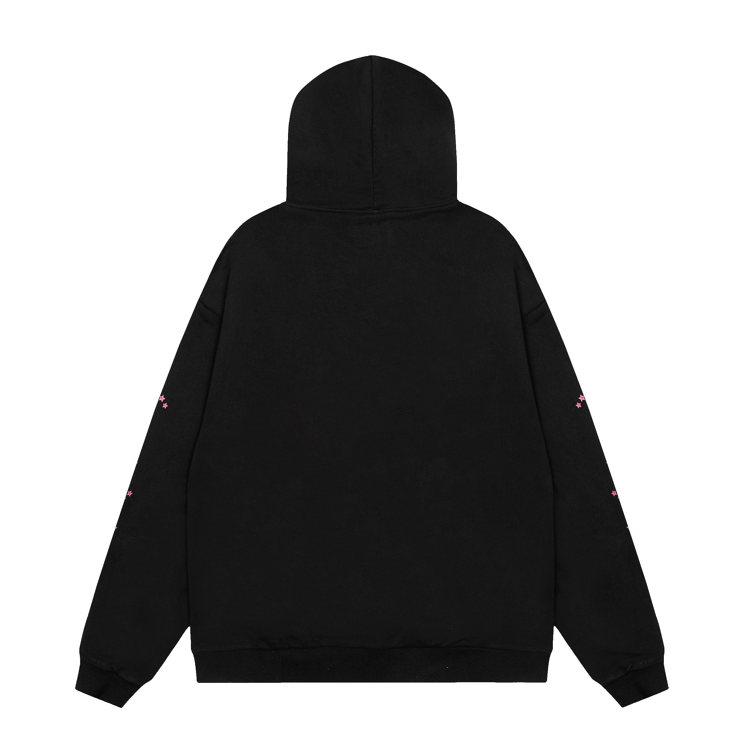 Sp5der 555 Pink Spider Graphic Pullover Hoodie