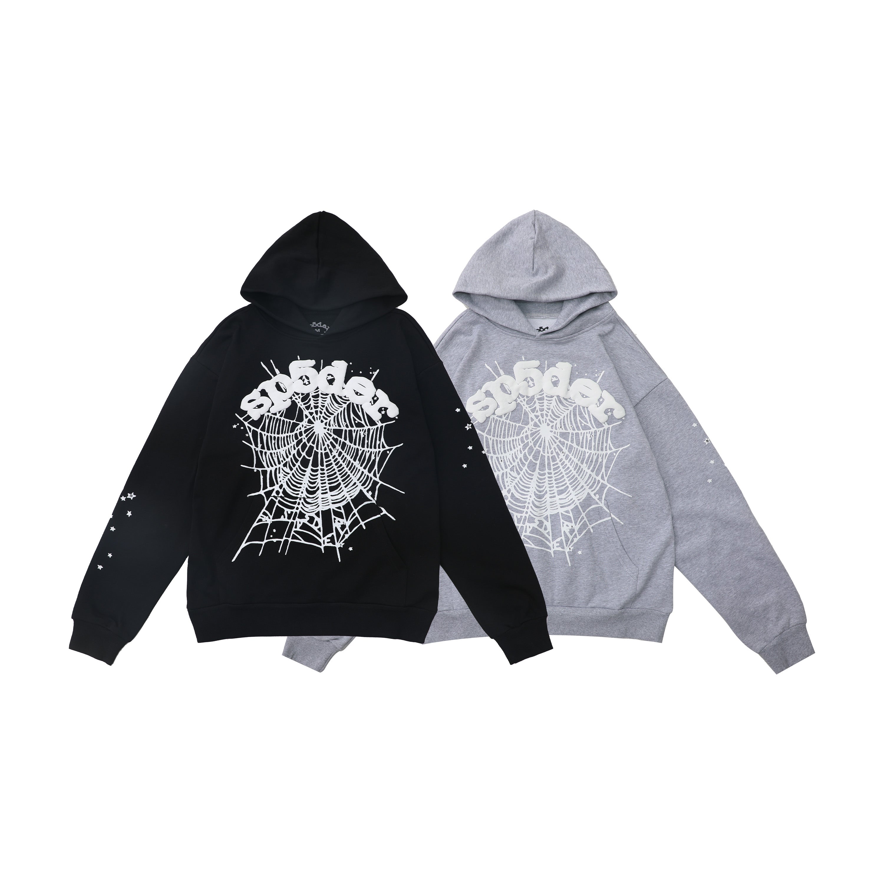 Sp5der Spider Web Graphic Pullover Hoodie