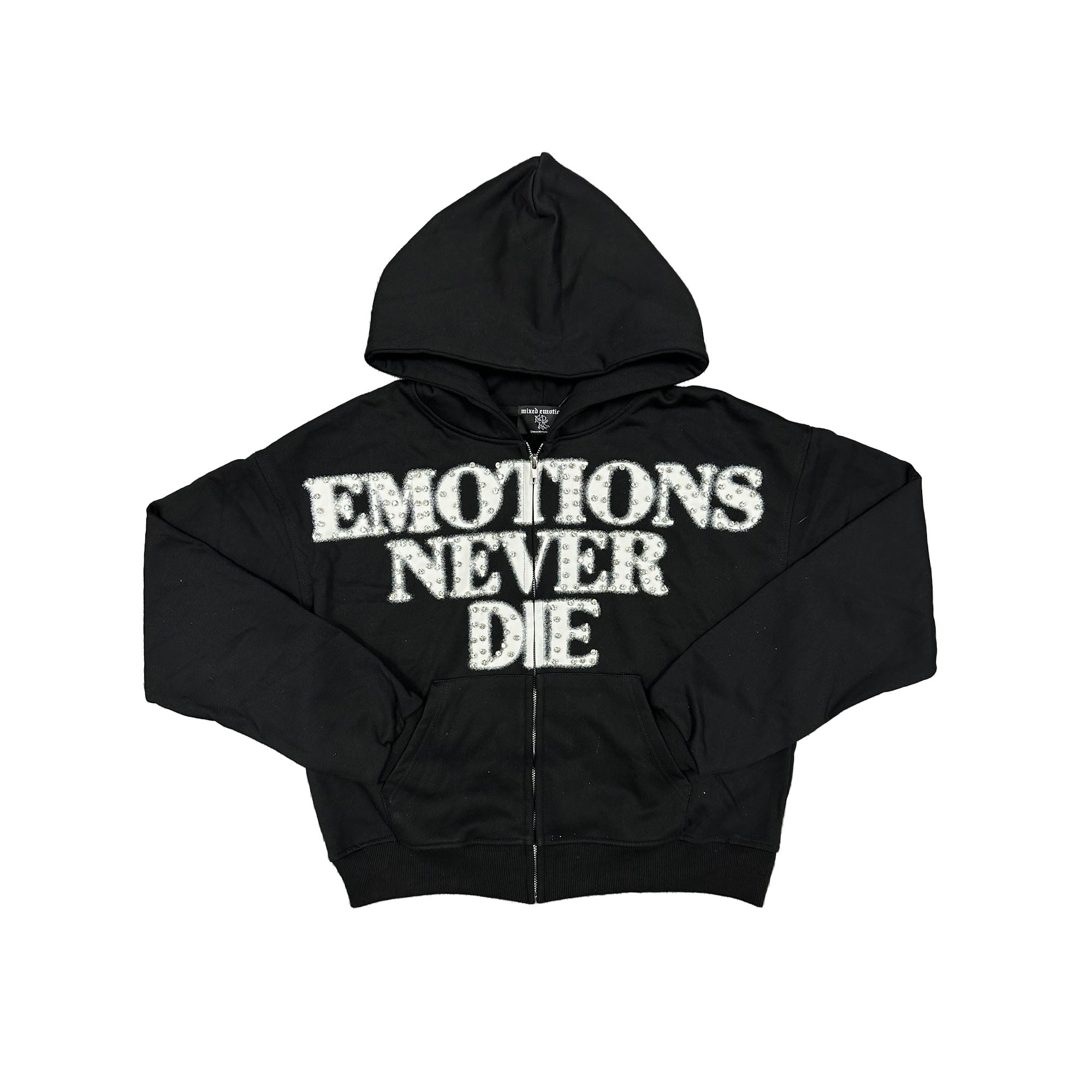Emotions Never Die Full‑Zip Hoodie