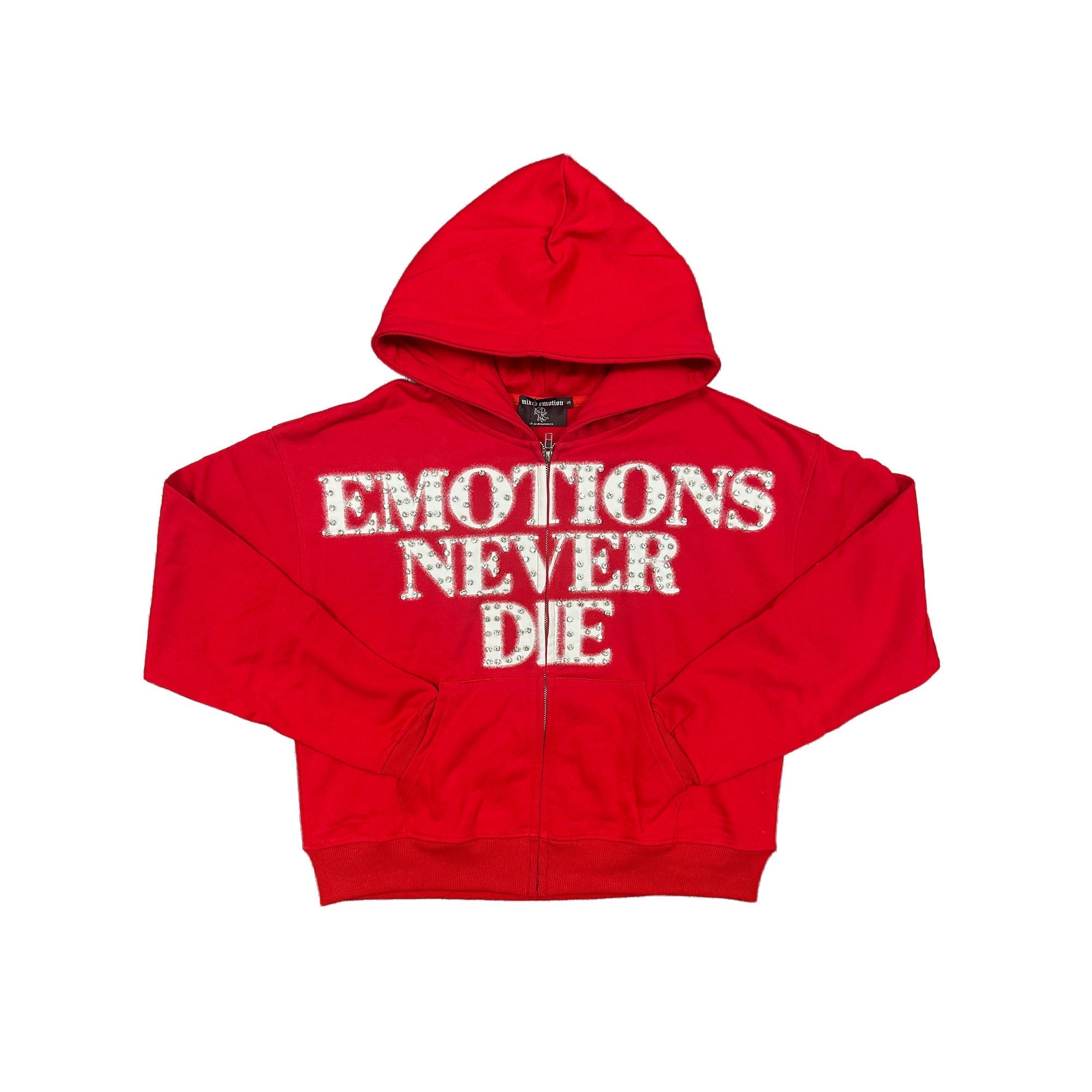 Emotions Never Die Full‑Zip Hoodie