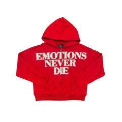 Emotions Never Die Full‑Zip Hoodie