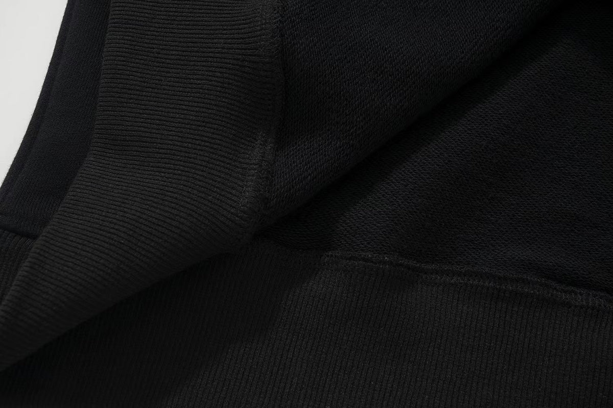 Sp5der Pink Text Spider‑Web 2‑Color Pullover Hoodie