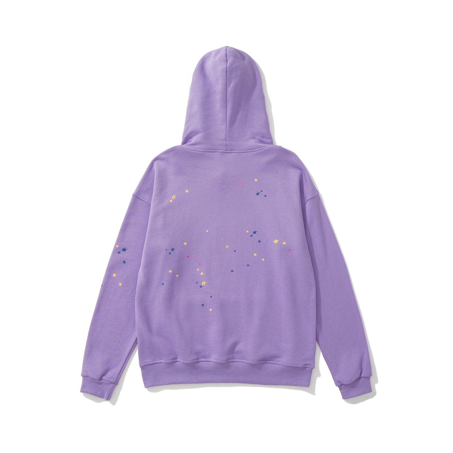 Sp5der Splatter Spider‑Web 2‑Color Pullover Hoodie