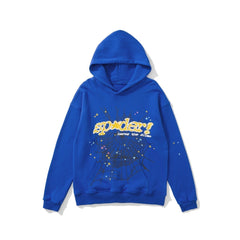 Sp5der Splatter Spider‑Web 2‑Color Pullover Hoodie