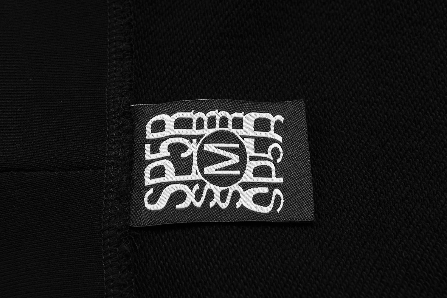 Sp5der 555 Crown Spider‑Web Black Pullover Hoodie