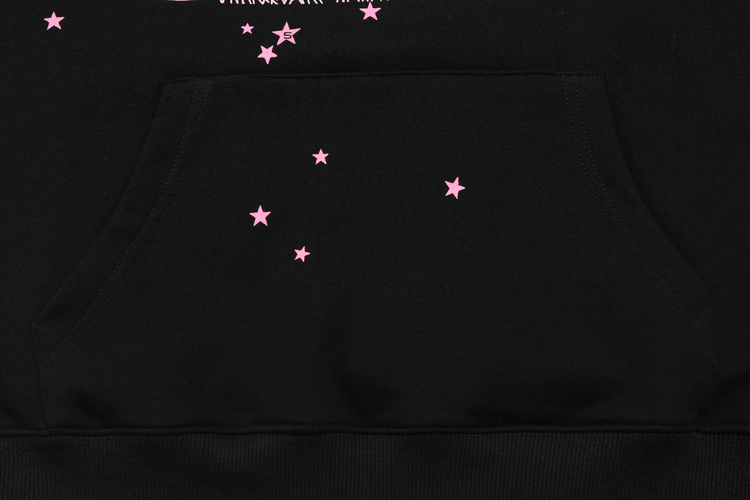 Sp5der 555 Crown Spider‑Web Black Pullover Hoodie