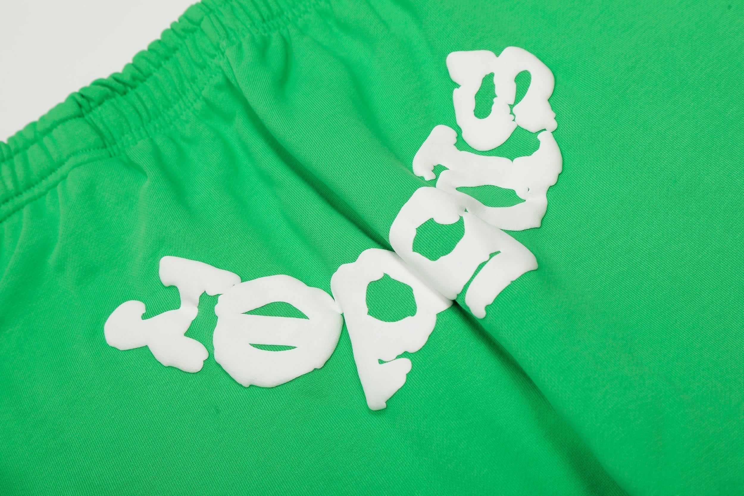 Sp5der Classic Spider‑Web Green Pullover Hoodie