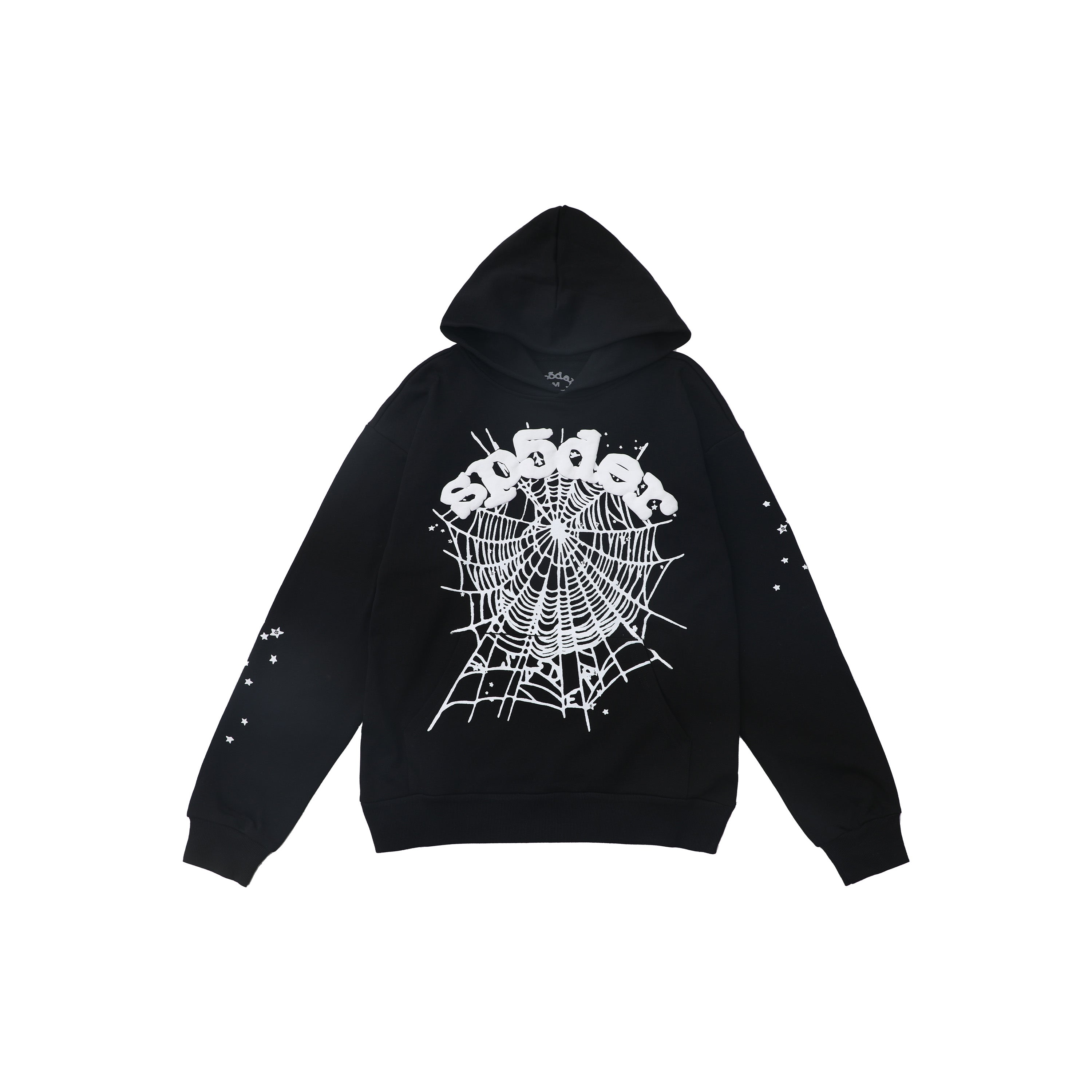 Sp5der Spider Web Graphic Pullover Hoodie