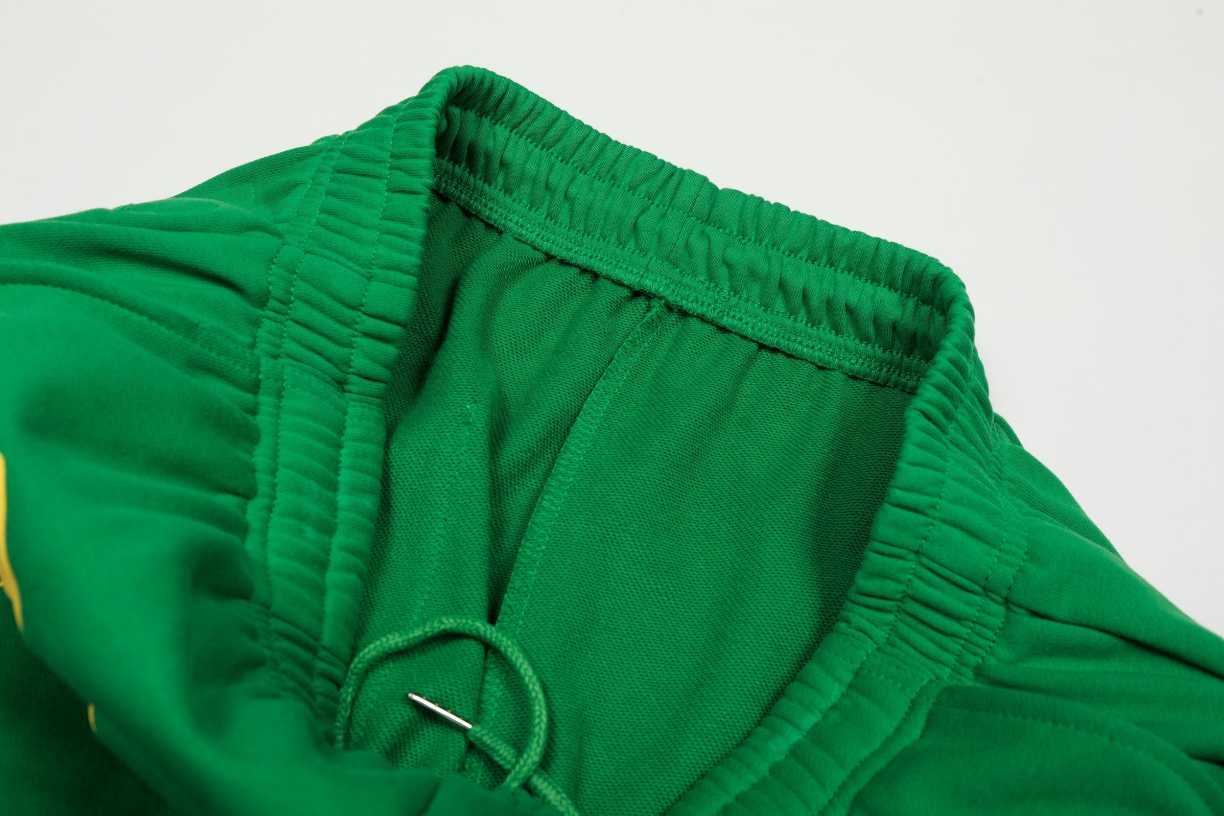 Sp5der Gold Spider‑Web Green Pullover Hoodie