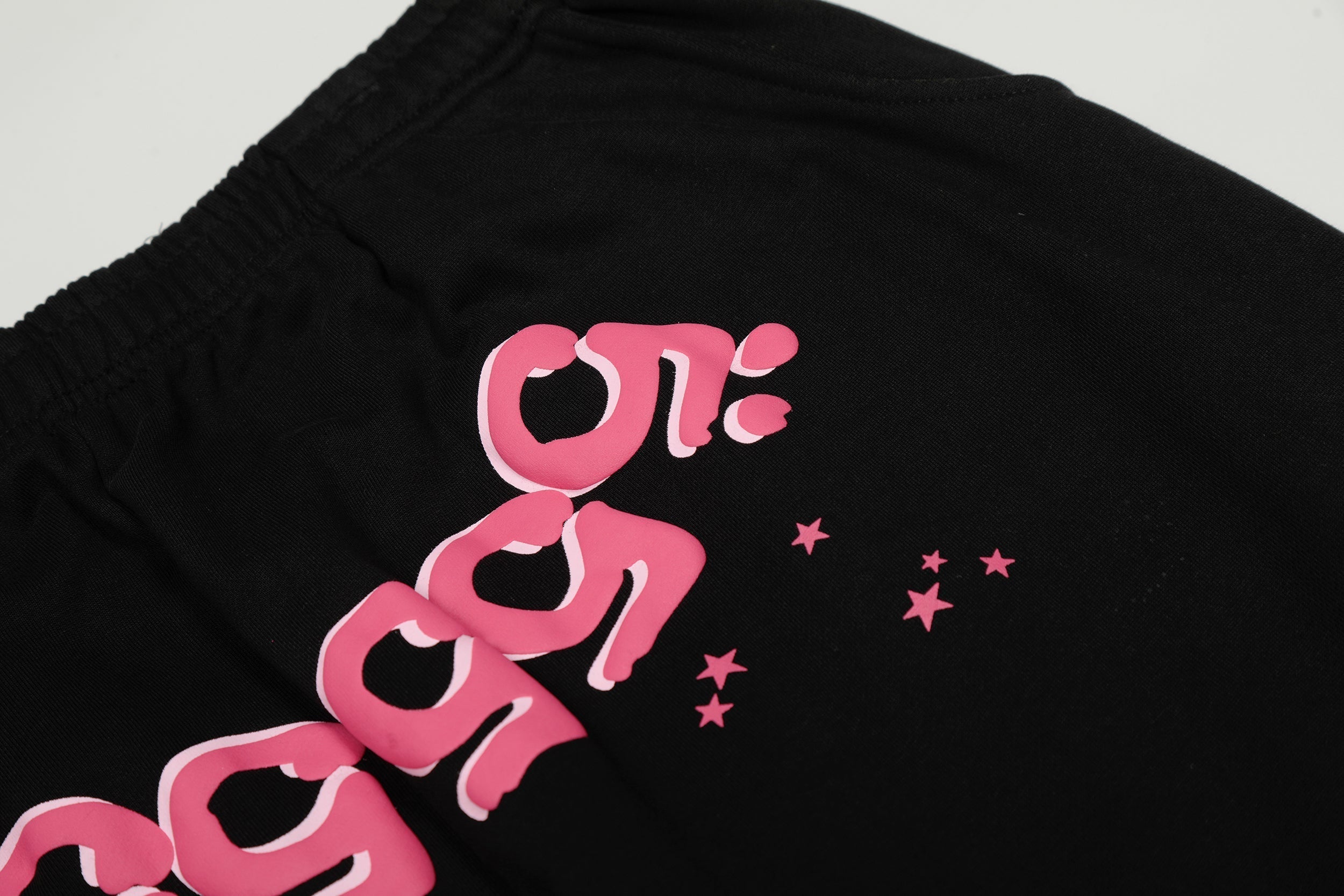 Sp5der 555 Pink Spider Graphic Pullover Hoodie