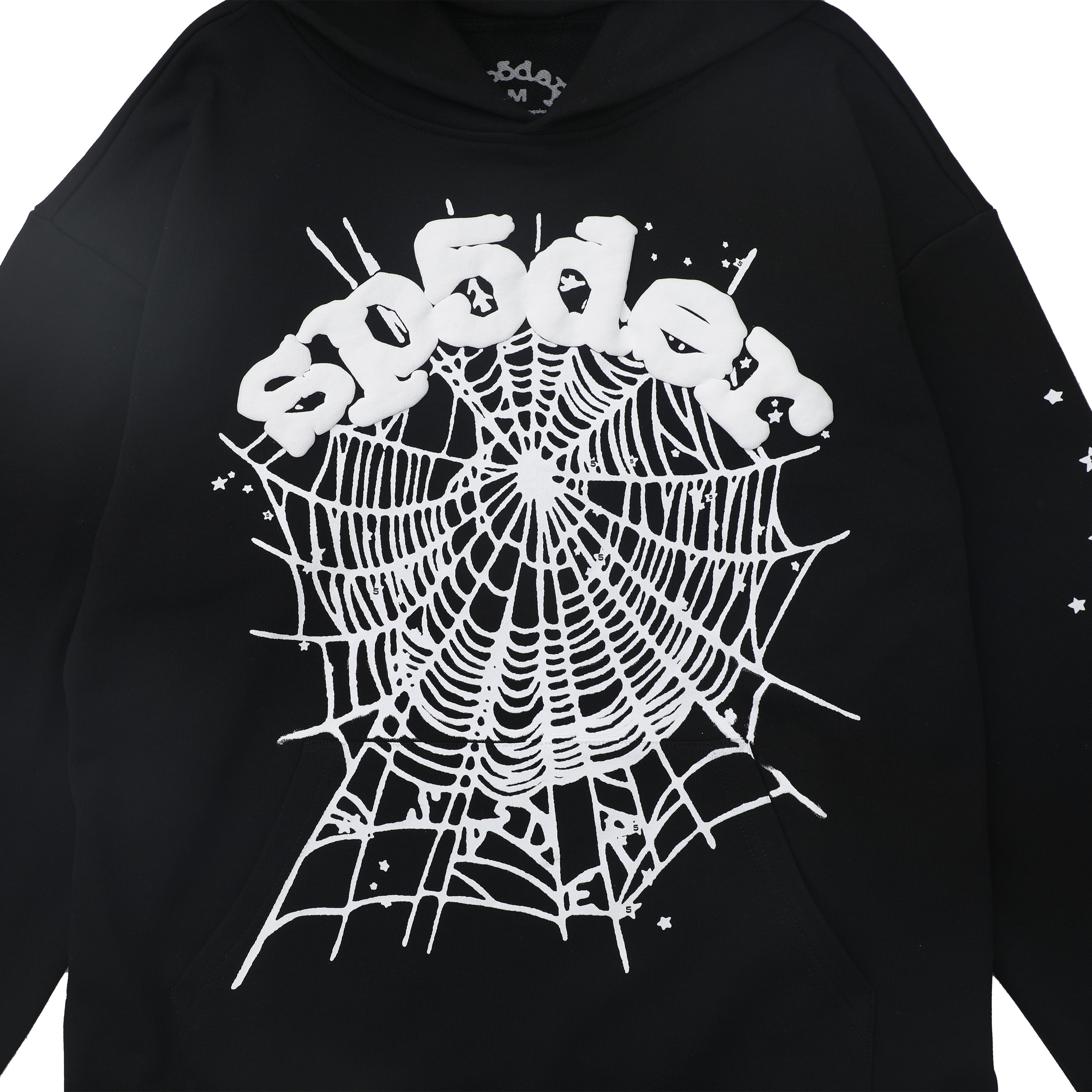 Sp5der Spider Web Graphic Pullover Hoodie