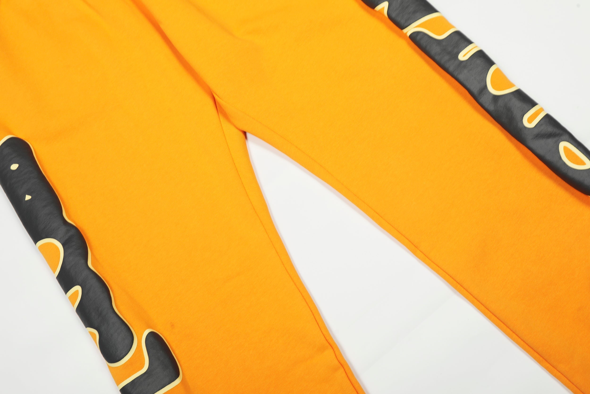 Sp5der Star Graphic Yellow Pullover Hoodie