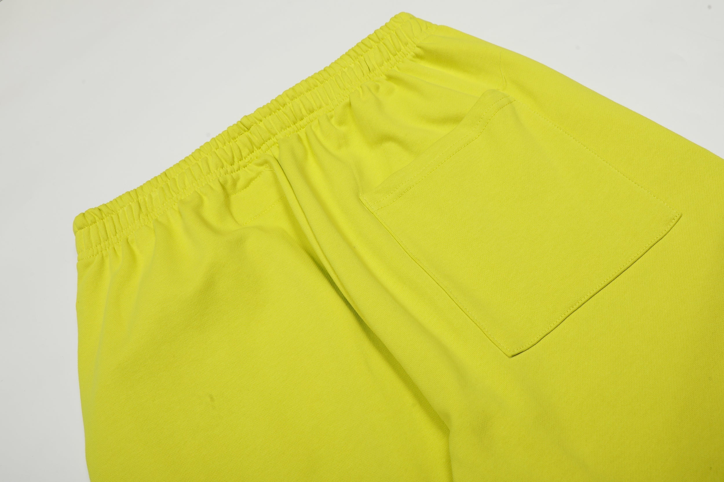 Sp5der Gradient Spider‑Web Yellow Pullover Hoodie