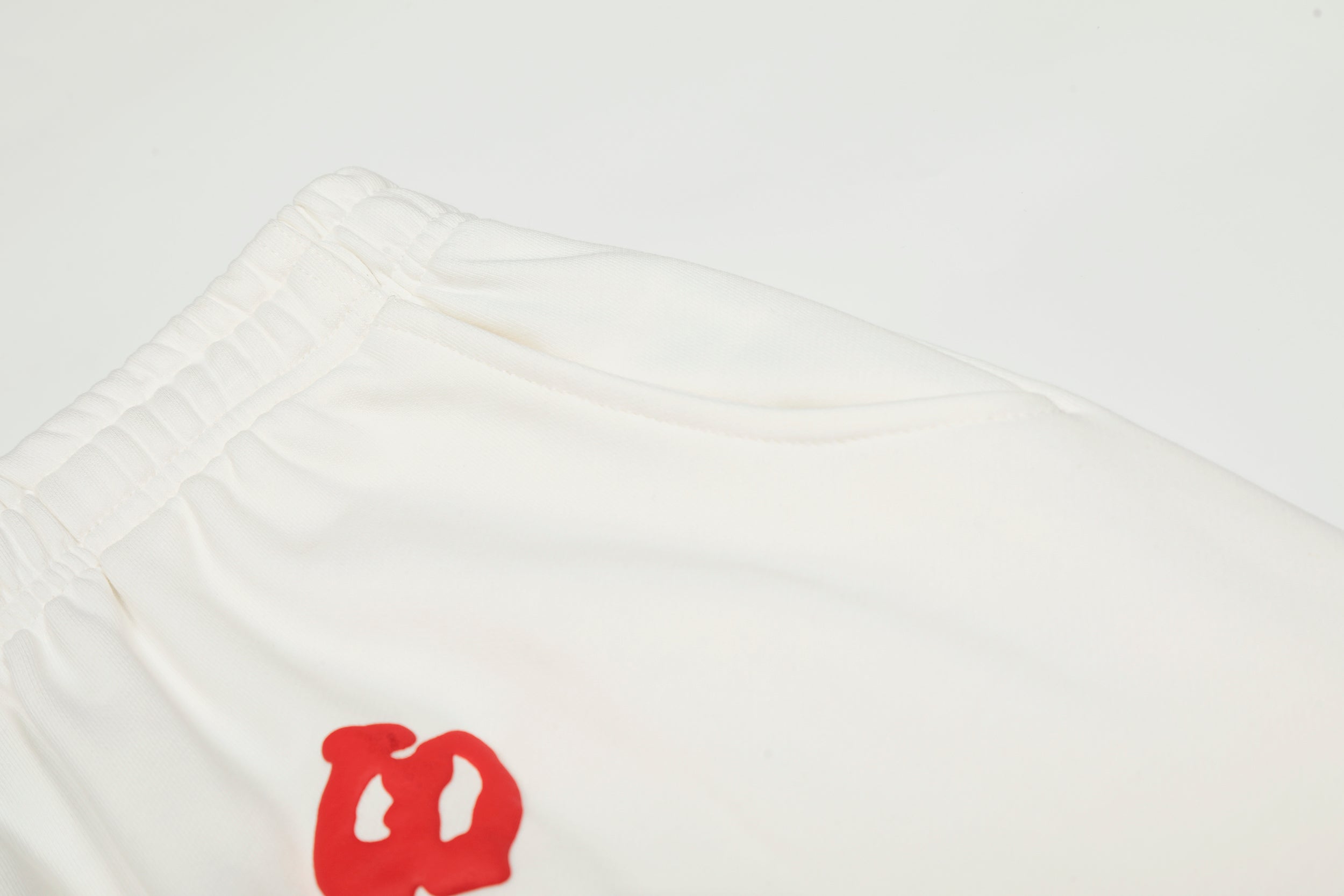 Sp5der Gradient Spider Web Graphic White Pullover Hoodie