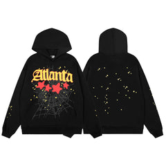 Sp5der Atlanta Spider Web Graphic Pullover Hoodie