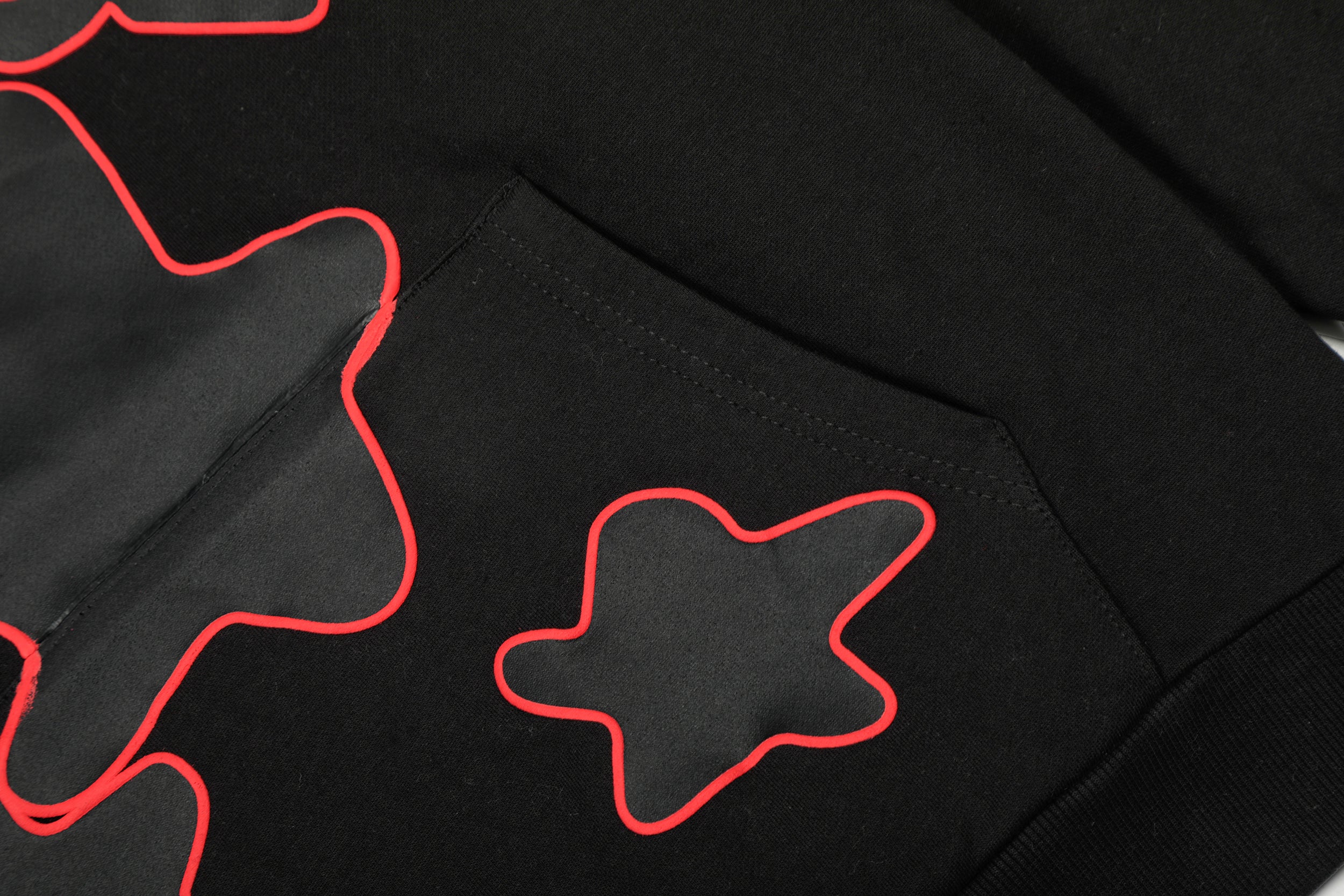 Sp5der Star Graphic Pullover Hoodie