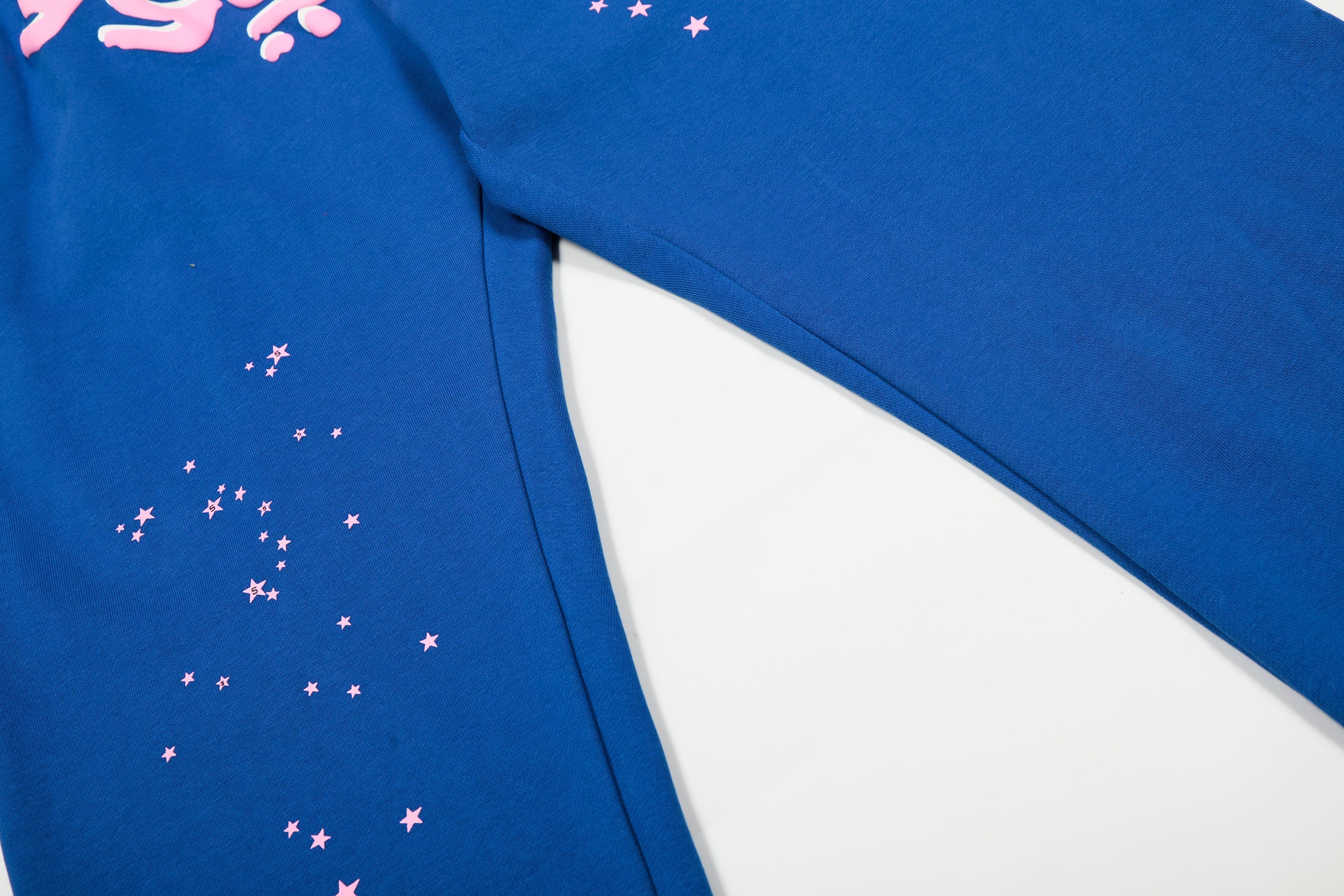 Sp5der 555 Pink Spider Graphic Pullover Hoodie