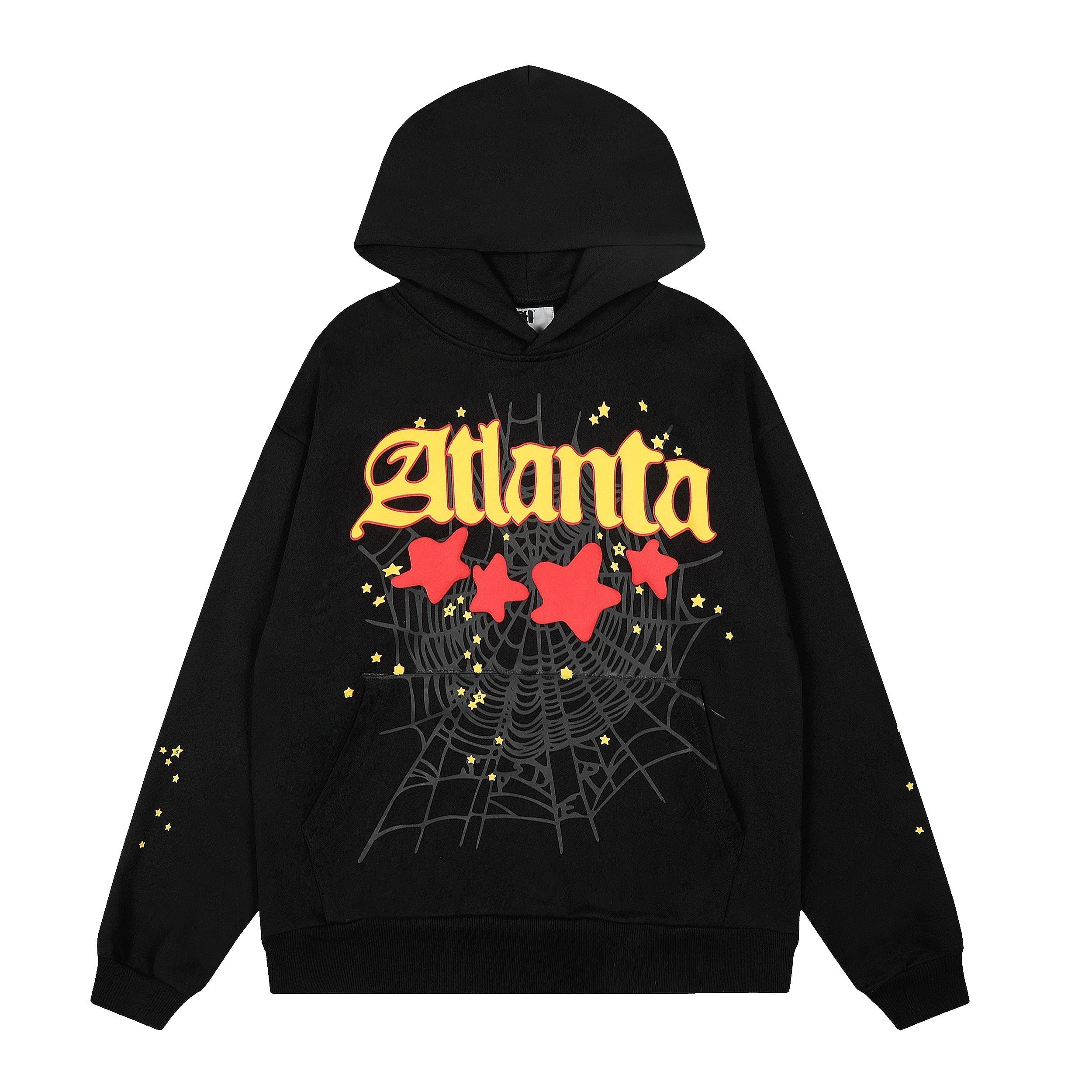 Sp5der Atlanta Spider Web Graphic Pullover Hoodie