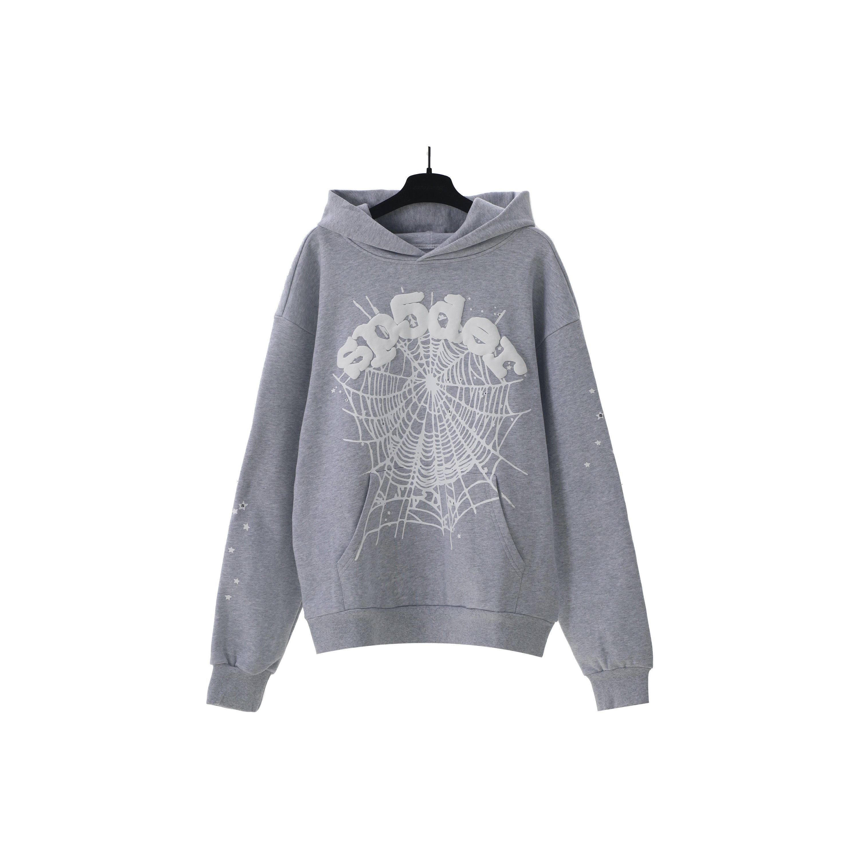 Sp5der Spider Web Graphic Pullover Hoodie
