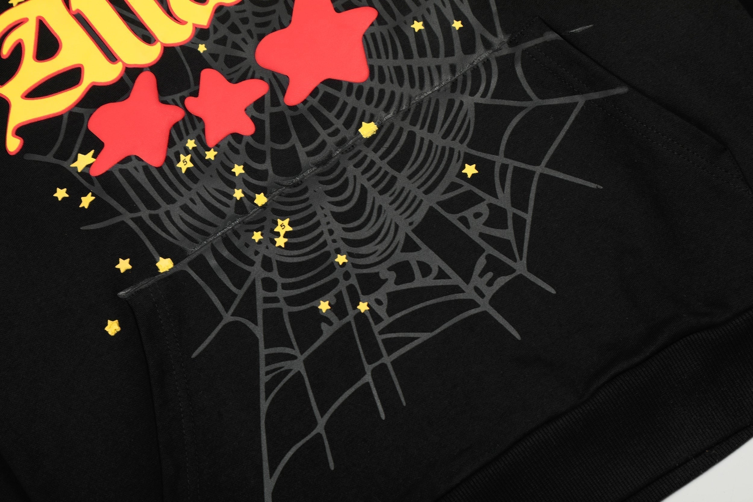 Sp5der Atlanta Spider Web Graphic Pullover Hoodie
