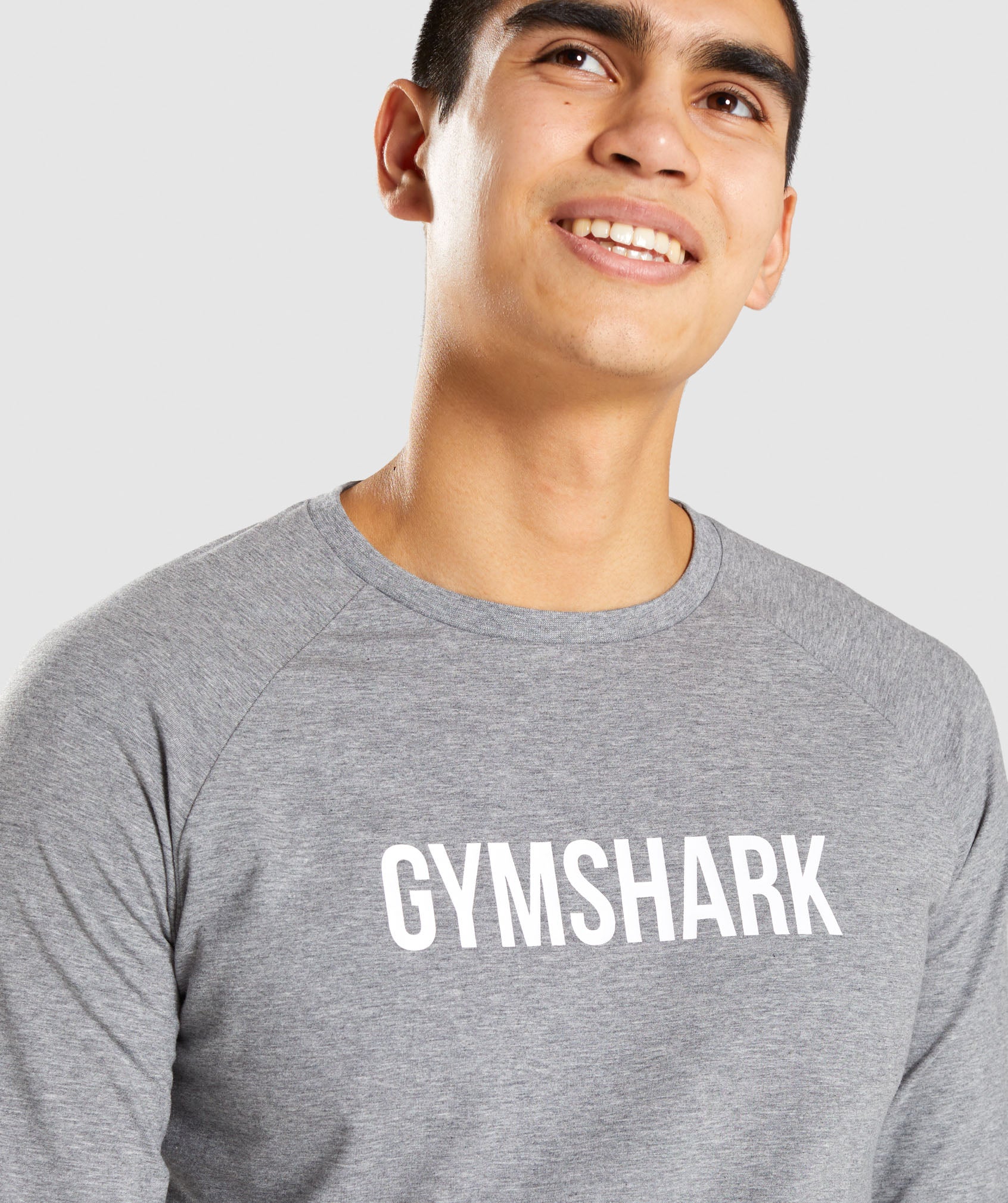 Gymshark Apollo Long Sleeve T-Shirt - Charcoal Marl