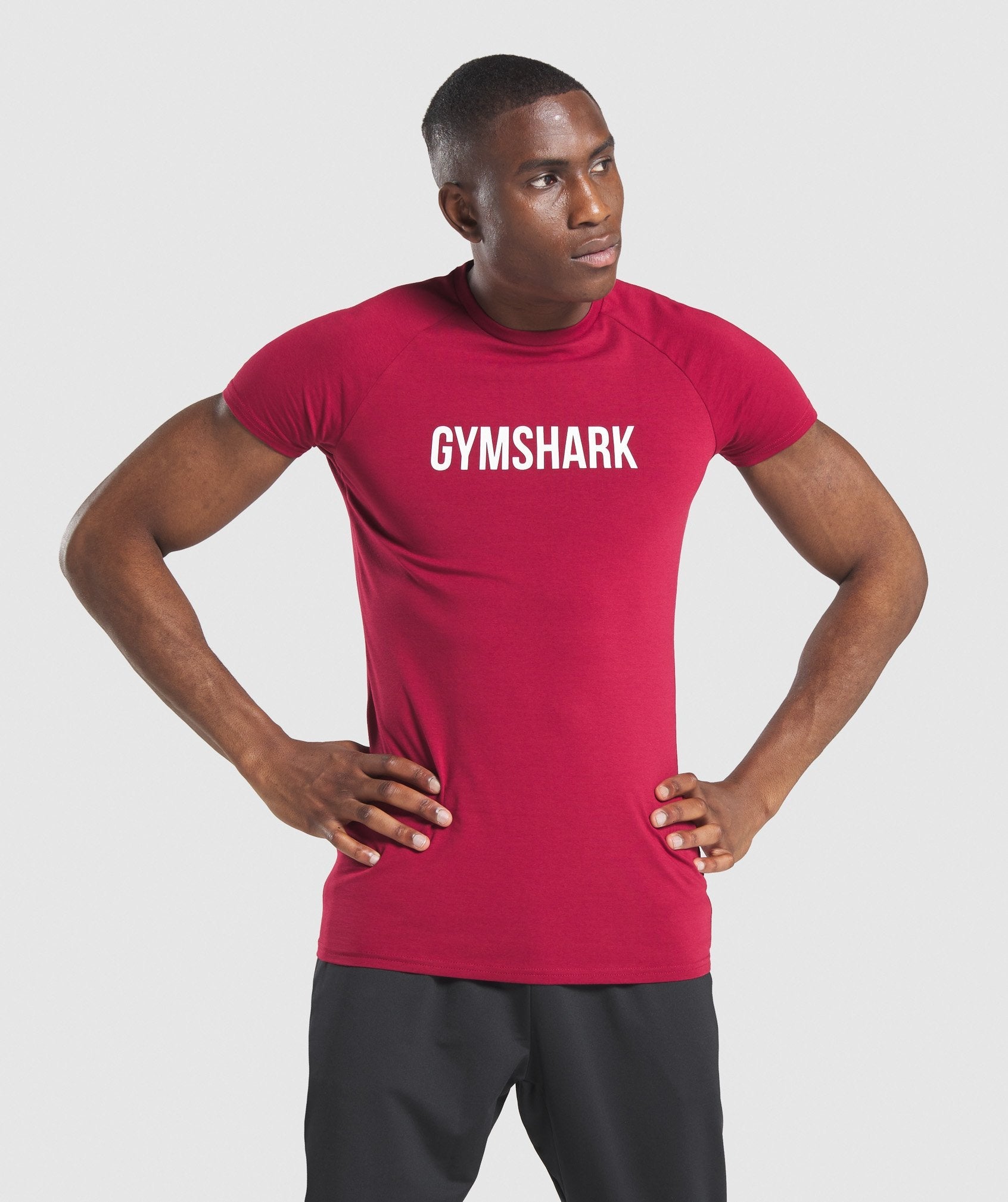 Gymshark Apollo T-Shirt - Burgundy