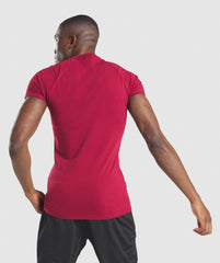 Gymshark Apollo T-Shirt - Burgundy
