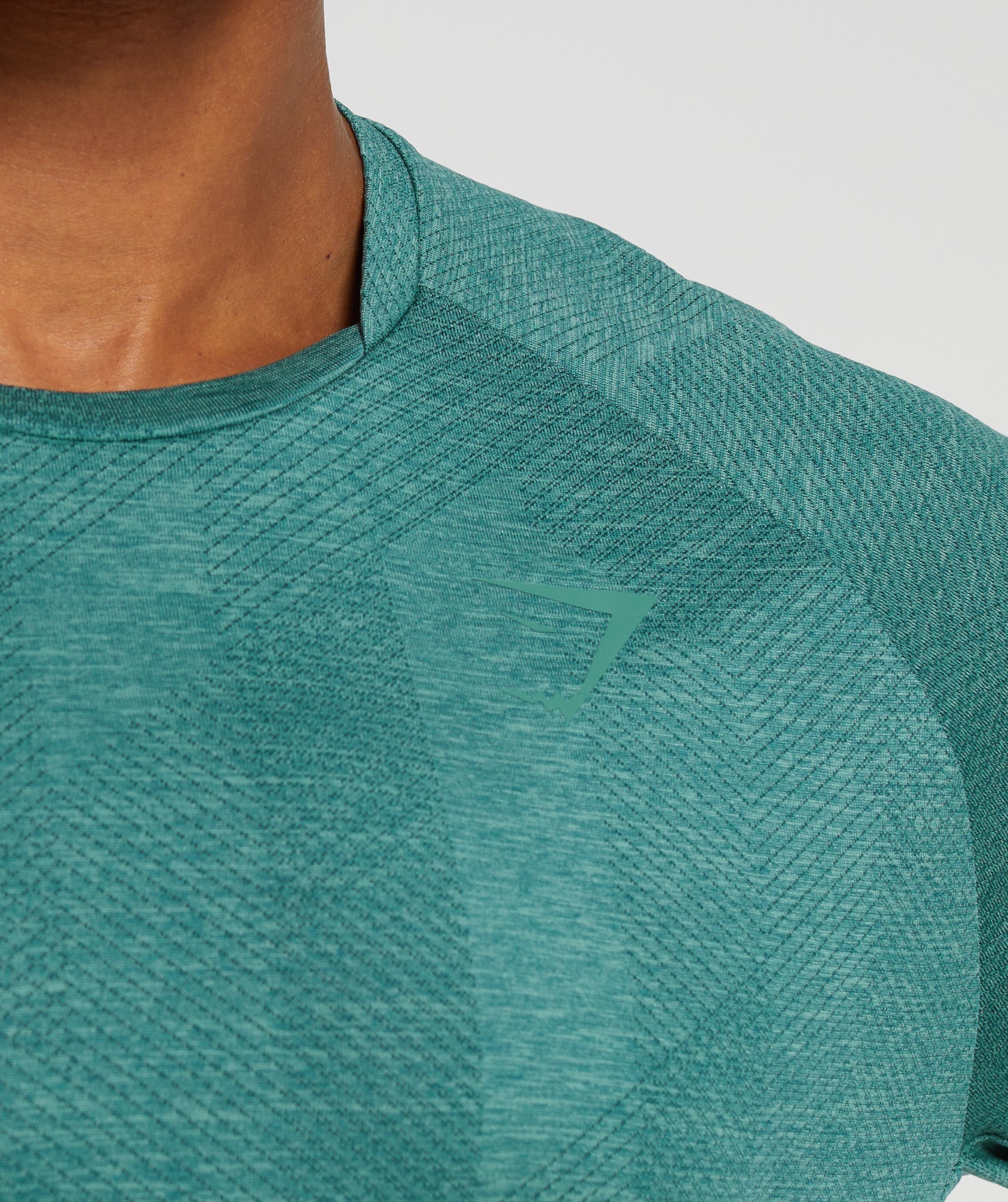Gymshark Apex Long Sleeve T-Shirt - Woodland Green/Hoya Green