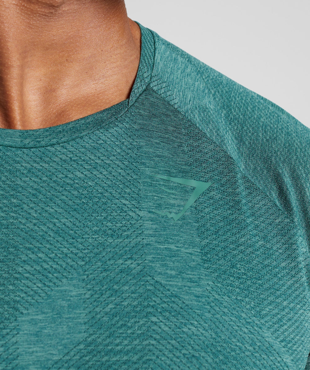 Gymshark Apex T-Shirt - Woodland Green/Hoya Green