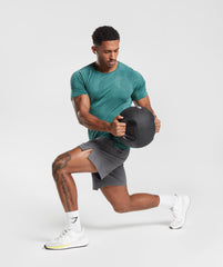 Gymshark Apex T-Shirt - Woodland Green/Hoya Green
