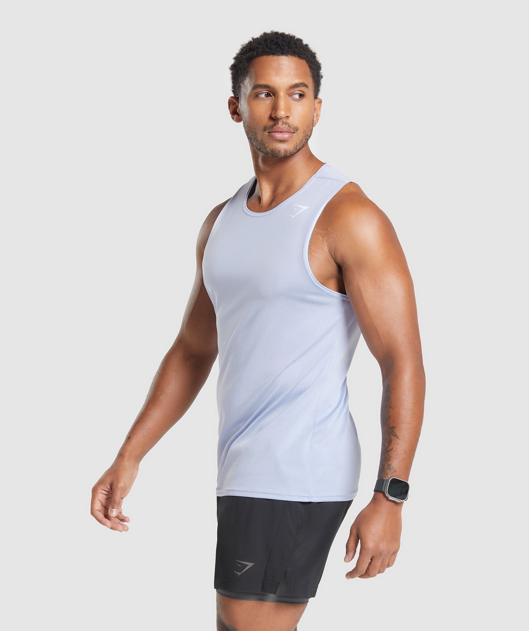 Gymshark Arrival Tank - Silver Lilac