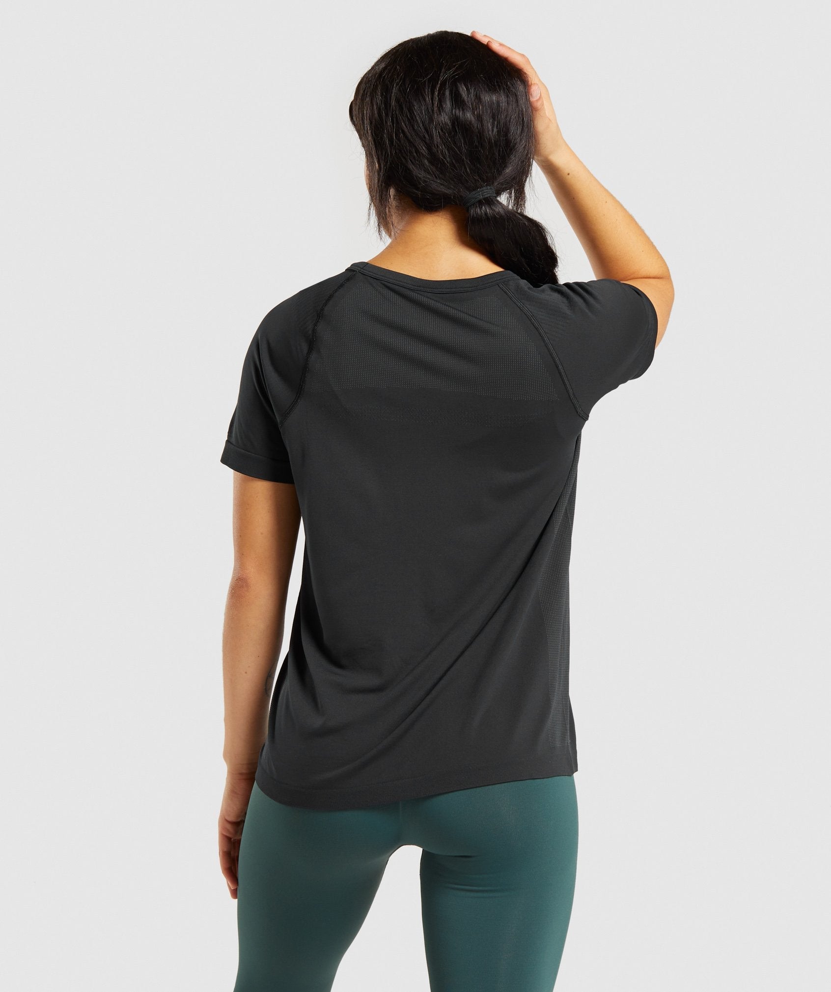 Gymshark Breeze Lightweight Seamless T-Shirt - Black