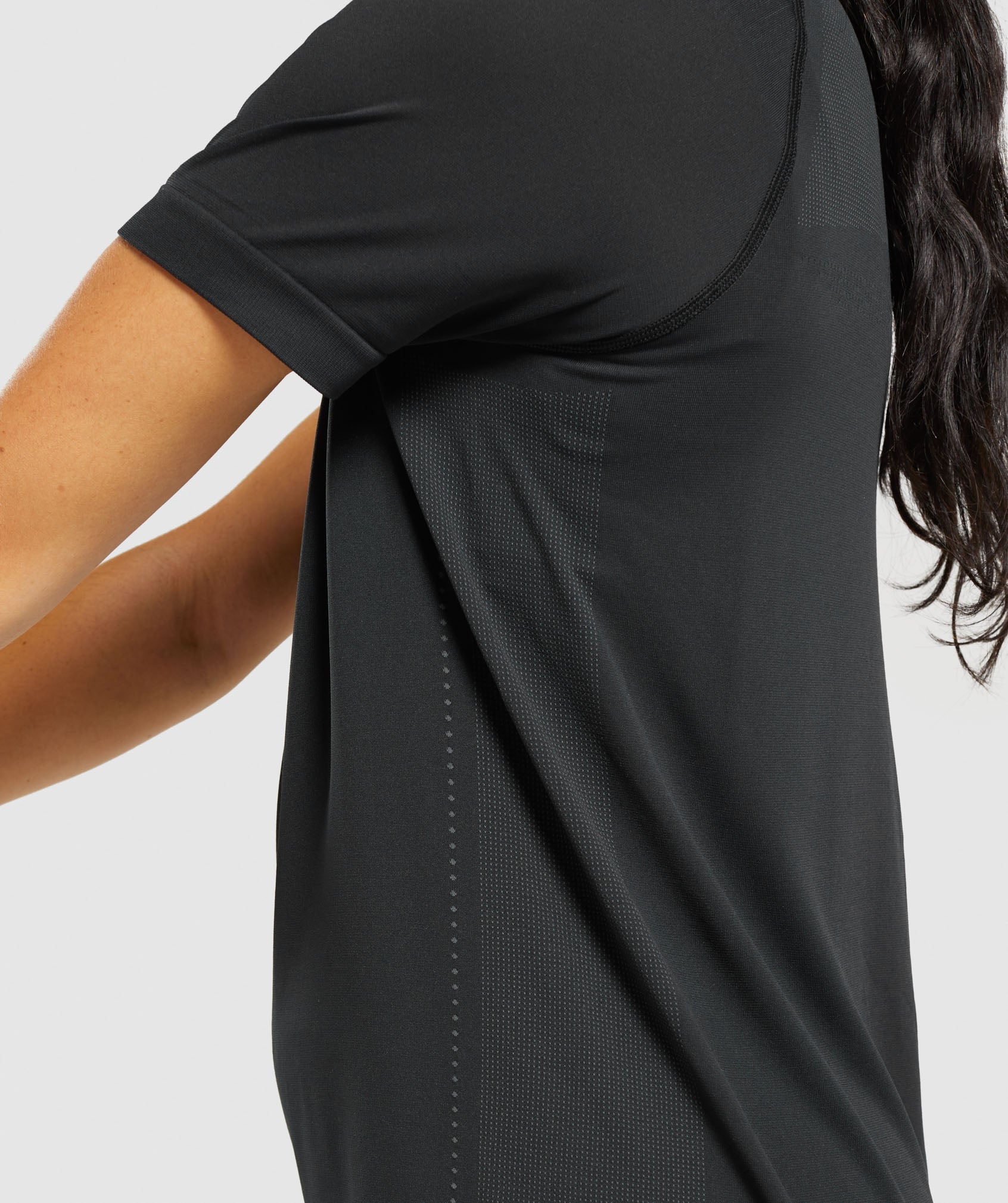 Gymshark Breeze Lightweight Seamless T-Shirt - Black