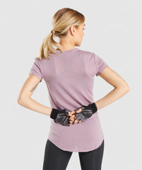 Gymshark Chalk T-Shirt - Purple