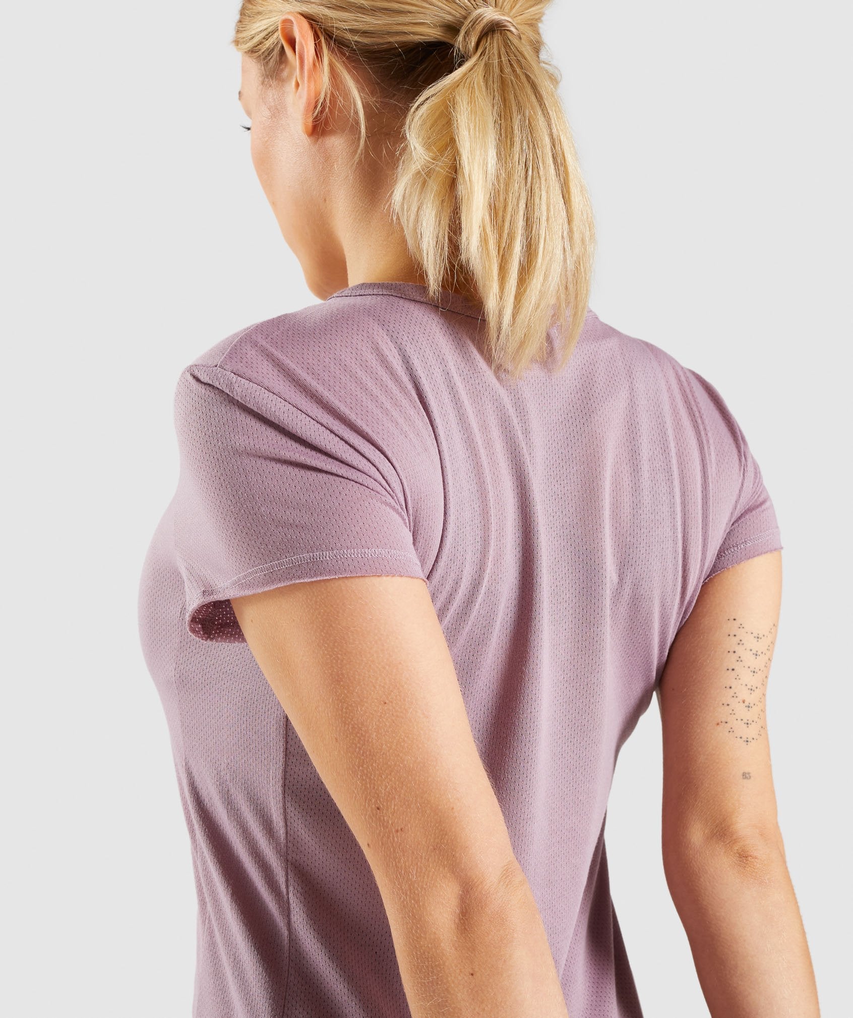 Gymshark Chalk T-Shirt - Purple